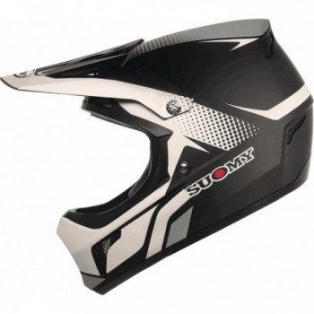 Casco SUOMY Extreme Nero/Bianco/Grigio - Taglia XL, Sicurezza e Stile - 1 - Caschi - 8020838320042