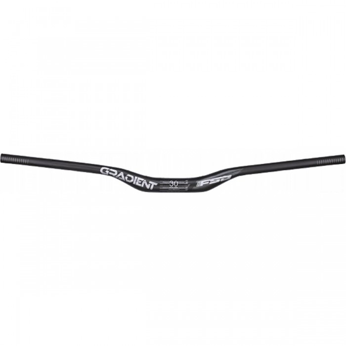 Guidon MTB Gradient Riser en Carbone 800mm, Ø35mm, Hauteur 30mm, Noir - 1