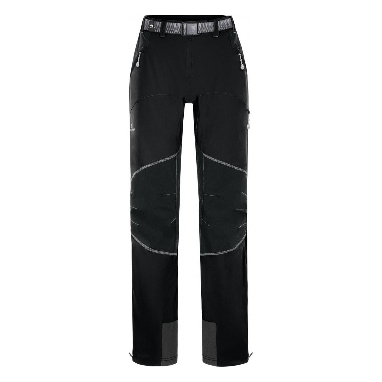 Pantalones Mujer Monviso Negros Talla 40 para Alpinismo y Trekking - 1