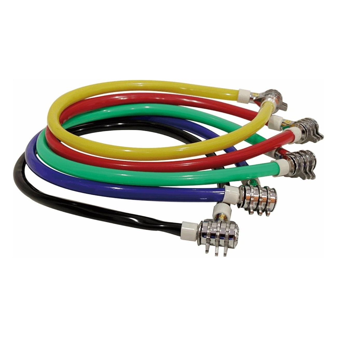 MVTEK Cable Lock with Combination, 6mm x 580mm, Assorted Colors - 1