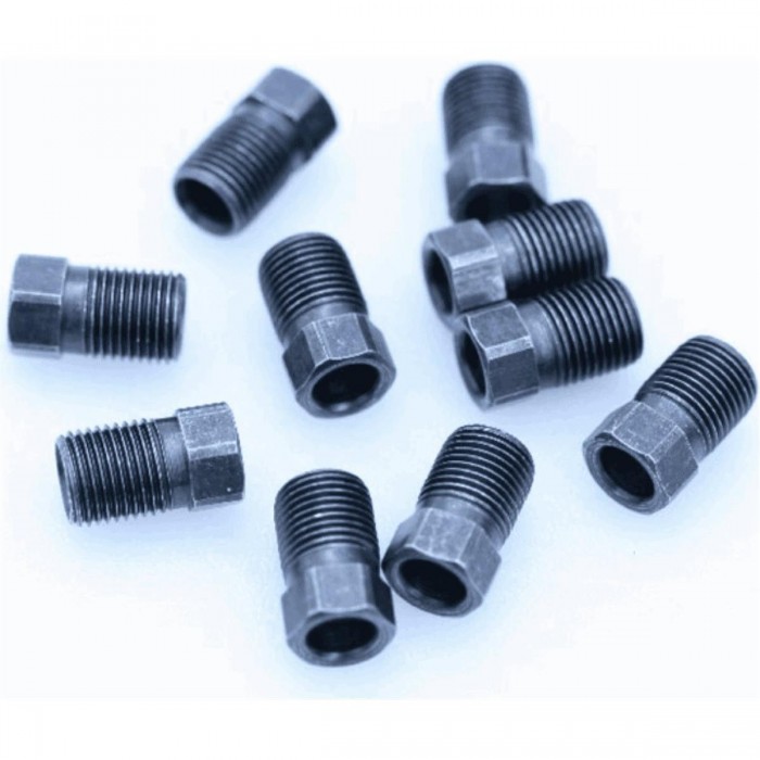 Tornillos para Conexiones M8x0,75 Negros - Set de 10 Piezas Compatibles con Magura - 1