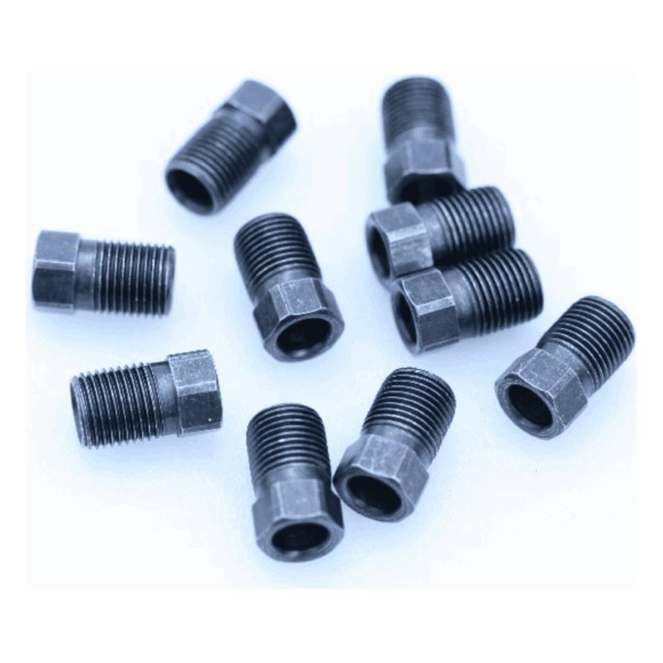 Tornillos para Conexiones M8x0,75 Negros - Set de 10 Piezas Compatibles con Magura - 1