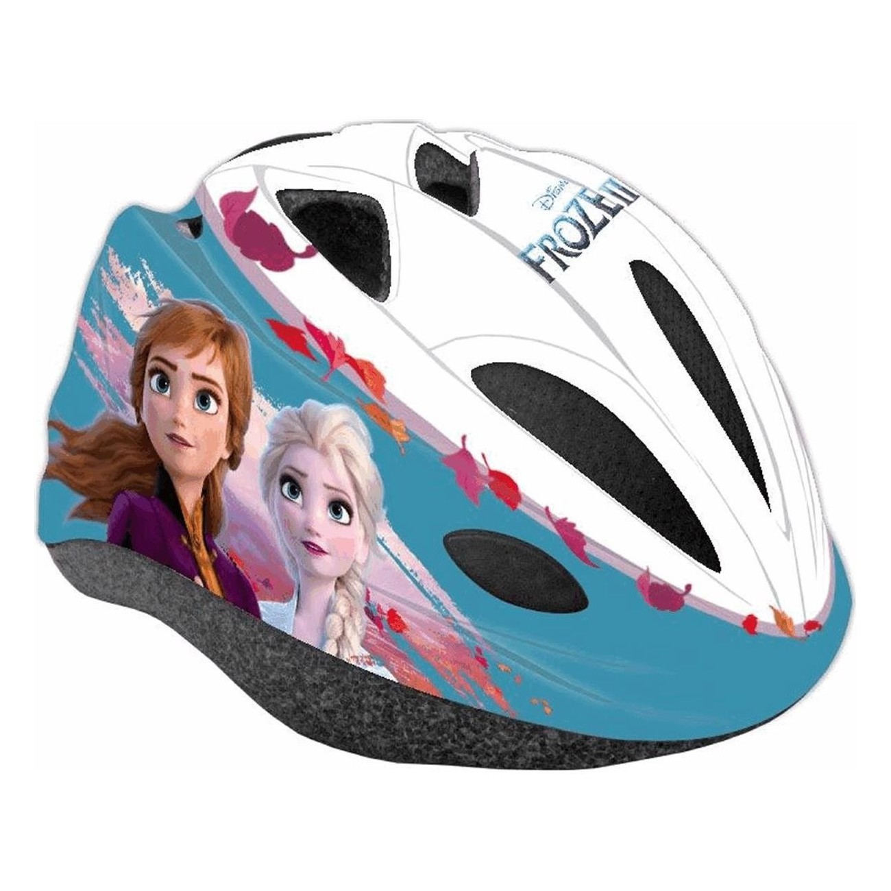 Disney Frozen Helmet for Kids - Size S (52-56 cm, 4-8 Years) - Safe Design - 1