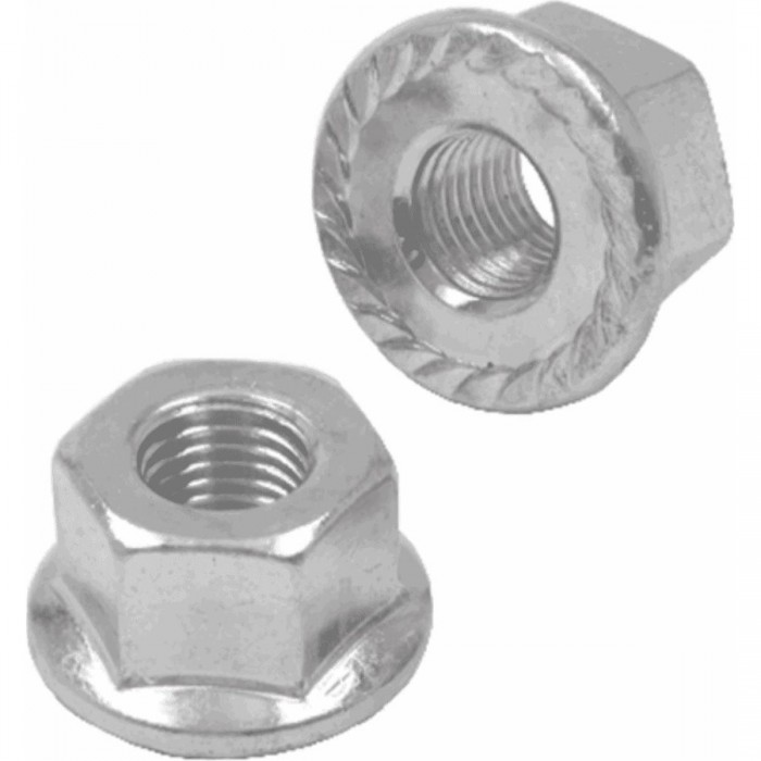 Pair of Nuts for Front Wheel 5/16'' - Secure and Reliable Fixing - 1