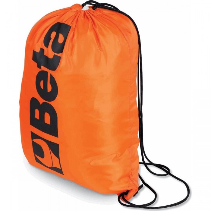 Beta Drawstring Backpack 33x45cm in Orange Polyester - 1