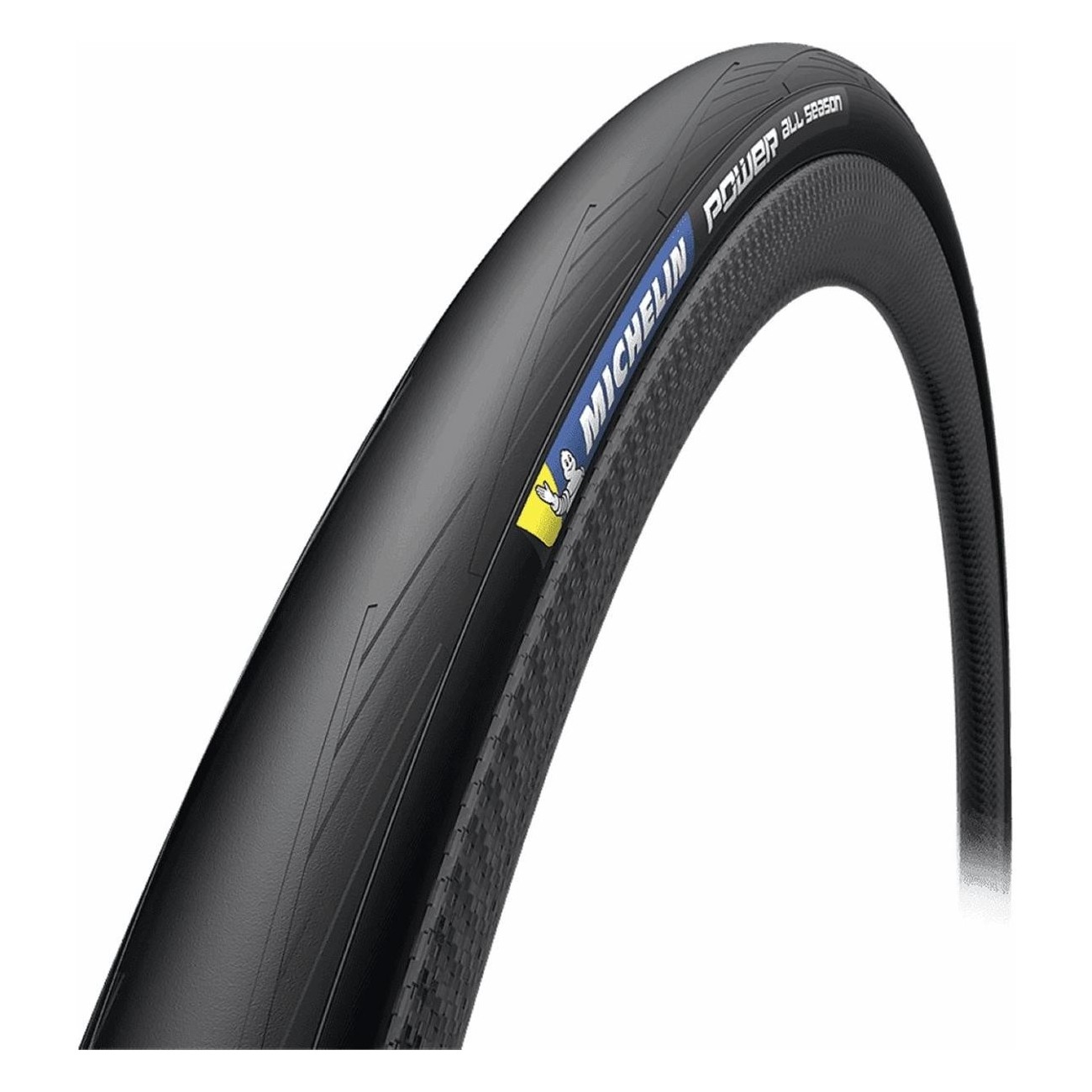 Cubierta plegable 700x23 negra para carrera - Power All Season V2, alta resistencia y agarre - 1