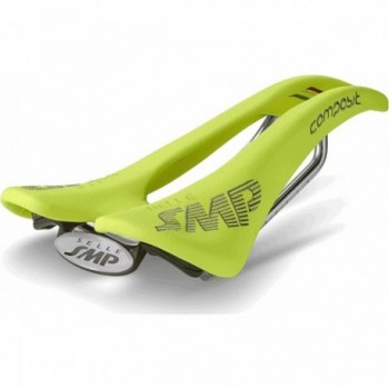 CRB Composit Saddle Fluorescent Yellow 2018 in Microfiber and Carbon - 175g - 1