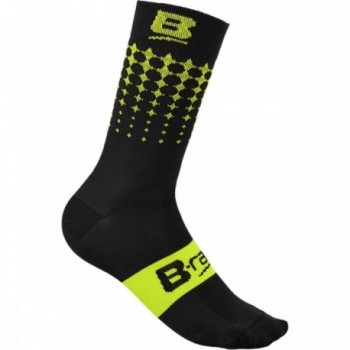 Soft Air Plus Socks Black/Yellow Size 44-47 - Super Comfortable & Durable - 1