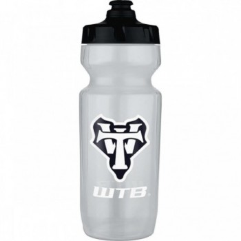 Transparent WTB 0.6L BPA-Free Plastic Water Bottle with Distinctive Logo - 1