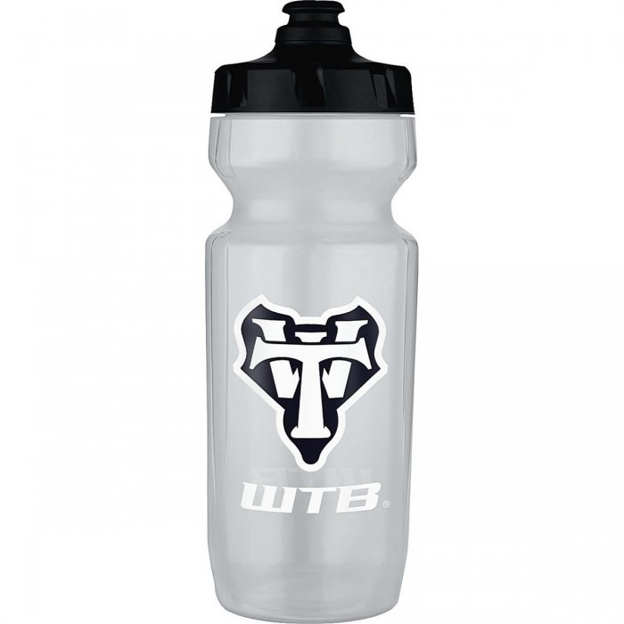 Transparent WTB 0.6L BPA-Free Plastic Water Bottle with Distinctive Logo - 1