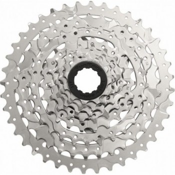 Cassetta 8V 11-42T in Nickel Argento per Shimano - 506g SUNRACE - 1 - Cassette - 4710944268829