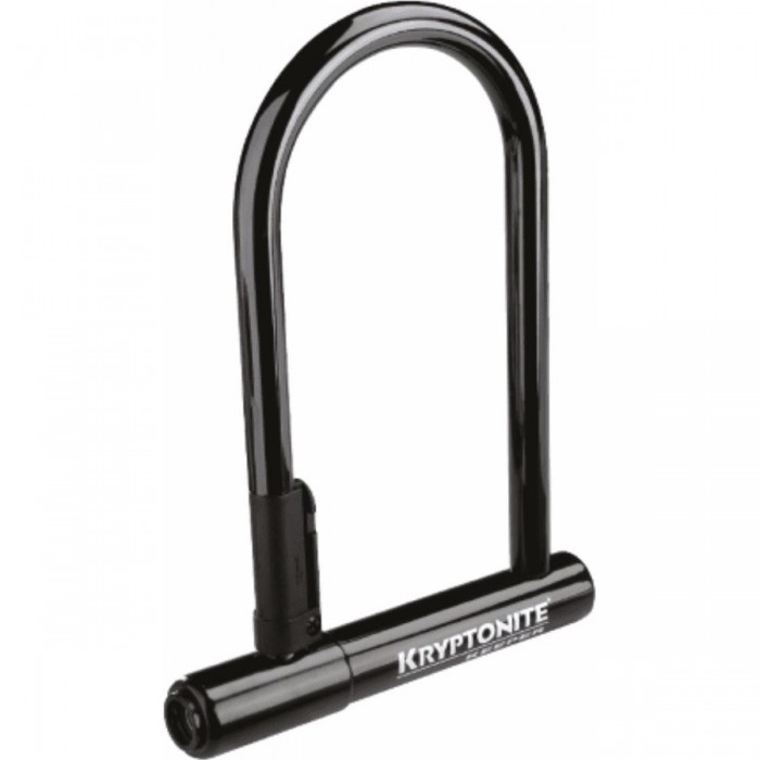 U-Lock Keeper 12mm Schwarz mit Schlüssel, erweiterte Sicherheit 102x203mm - 1