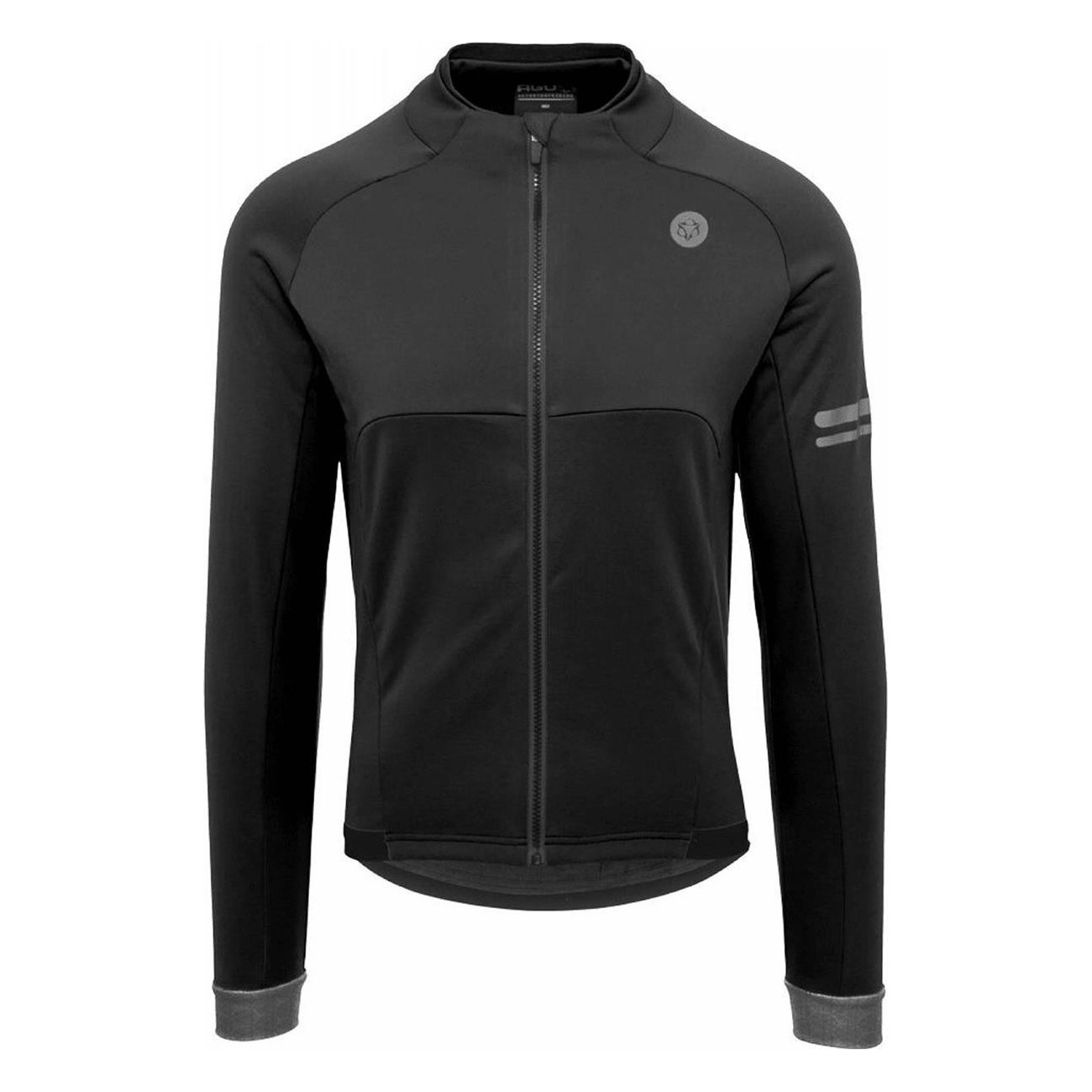 Veste d'Hiver Sport Homme Noir M 2021 - Polyester Imperméable et Coupe-Vent - 1