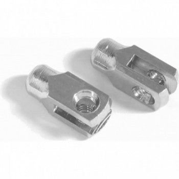 R 8mm Cycle Hinge with 4mm Thread - Quality Erre Hardware - 1