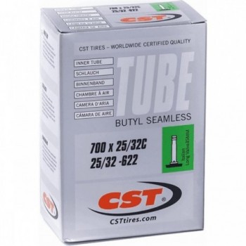 CST 700x25/32 Inner Tube with 35mm Schrader Valve - Bicycle Standard - 1