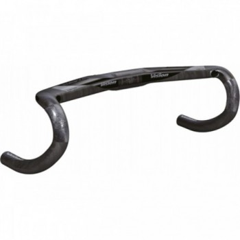 Piega Manubrio Trimax Carbon Aero 40cm, Compatibile Di2, per Bici da Strada, Colore Nero - 1 - Manubri - 4710243885963