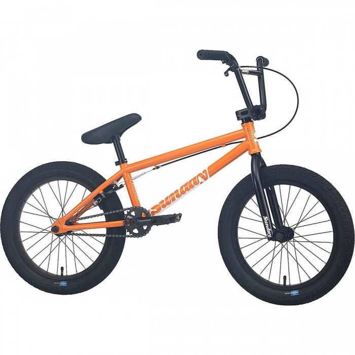 BMX Fahrrad Sunday Primer 18' Orange Soda Glänzend - Top Leistung für junge Fahrer - 1