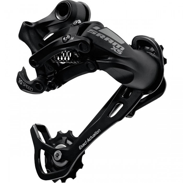 X-5 Rear Derailleur 10 Speed Black Aluminum, Long Cage, SRAM Technology - 1