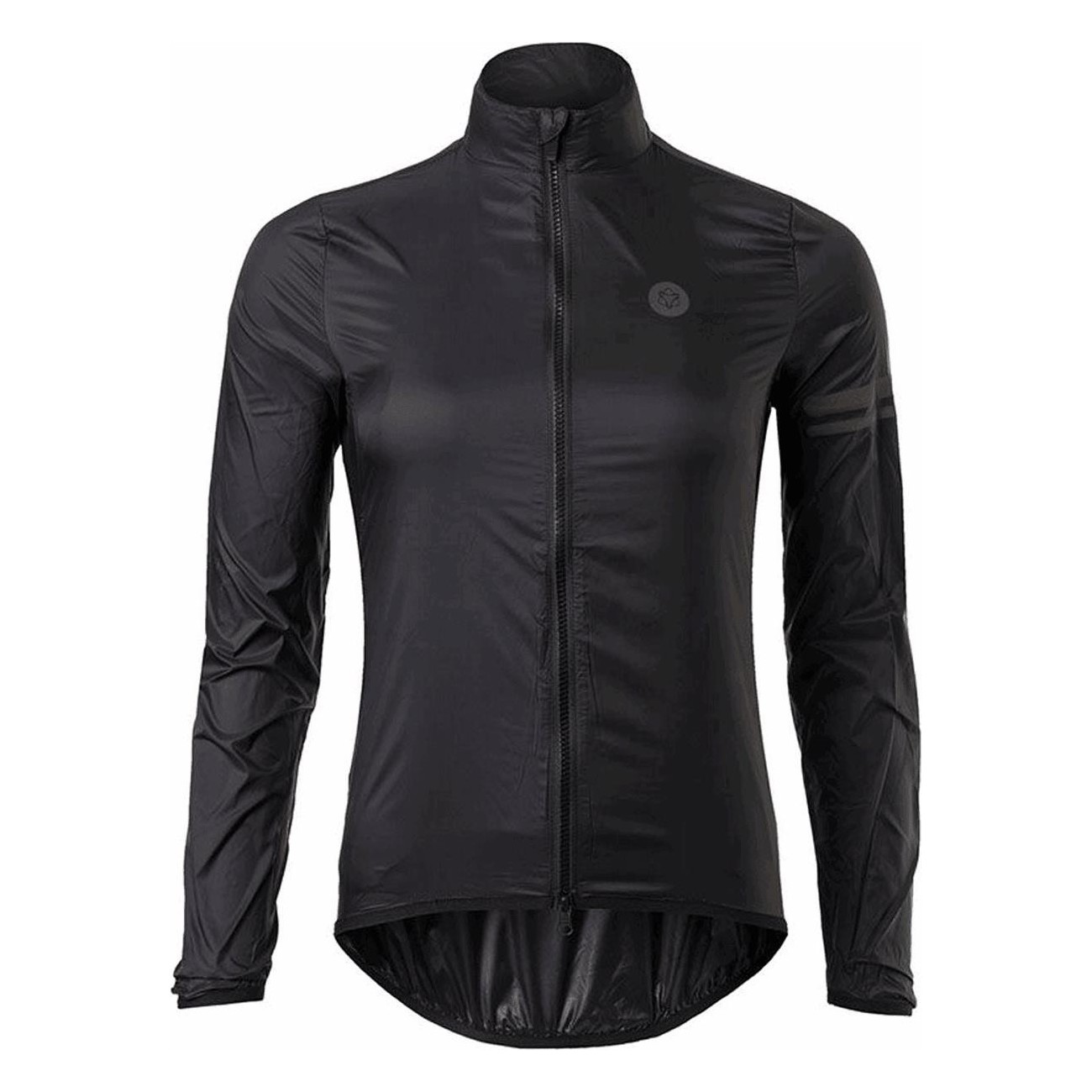 Chaqueta Deportiva Mujer WIND II Negra M - Impermeable, Cortaviento y Transpirable - 1