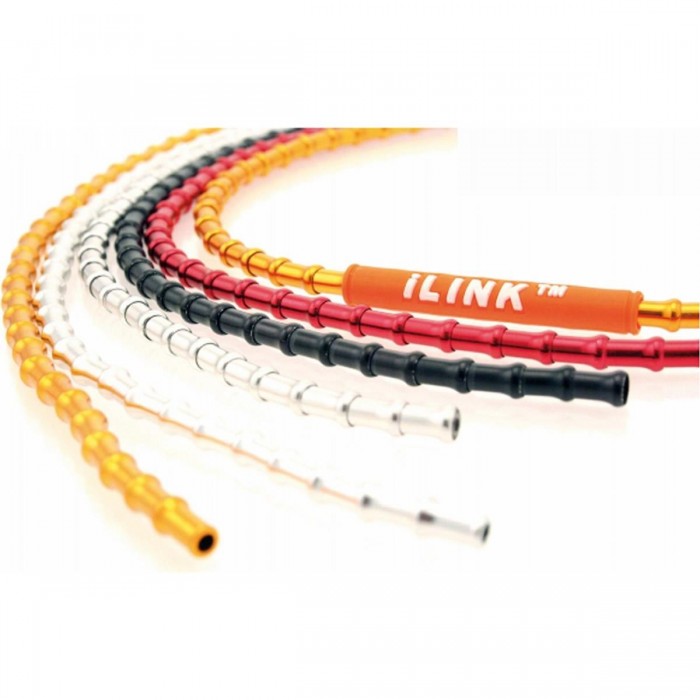 I-LINK 5mm Gold Brake Cable and Housing Set - High Quality for Your Bike - 1