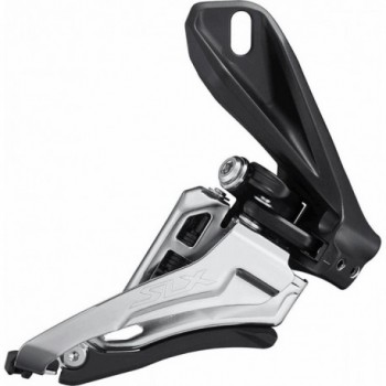 Shimano SLX M7100 2x12V Derailleur, Direct Mount, Side Pull, 34.9mm, Black/Silver - 1