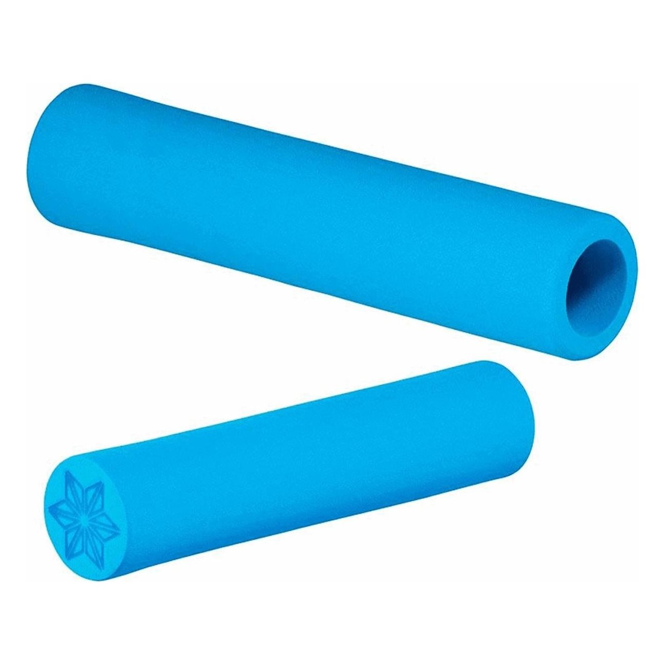 Manopole Supacaz Superlite Foam Blu Neon 18g - Leggerezza e Stile - 1 - Manopole - 0660902387236