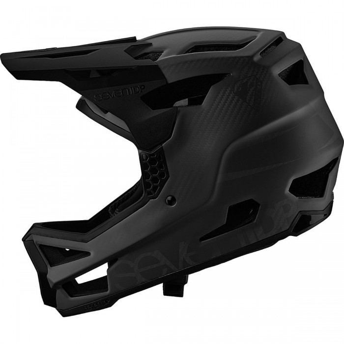 Projekt 23 Carbon Helm Schwarz/Rohcarbon XS mit Carbon-Schale und 23 Belüftungen - 1