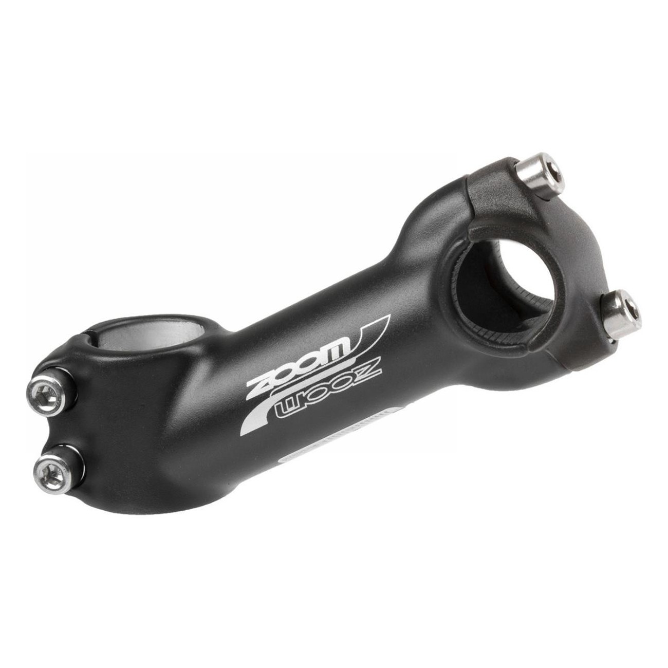 Ahead Zoom Handlebar Stem 110 mm 25° Black Aluminum 25.4 mm Clamp - 1