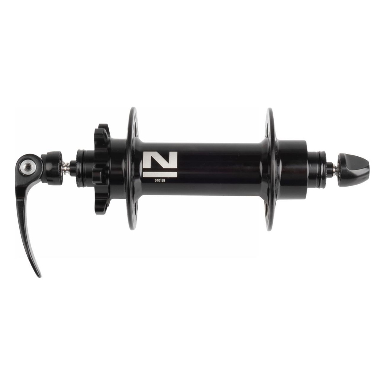 Mazo de Freno a Disco Delantero Novatec 3in1 Negro para Fatbike, 36 Agujeros, D101SB - 1