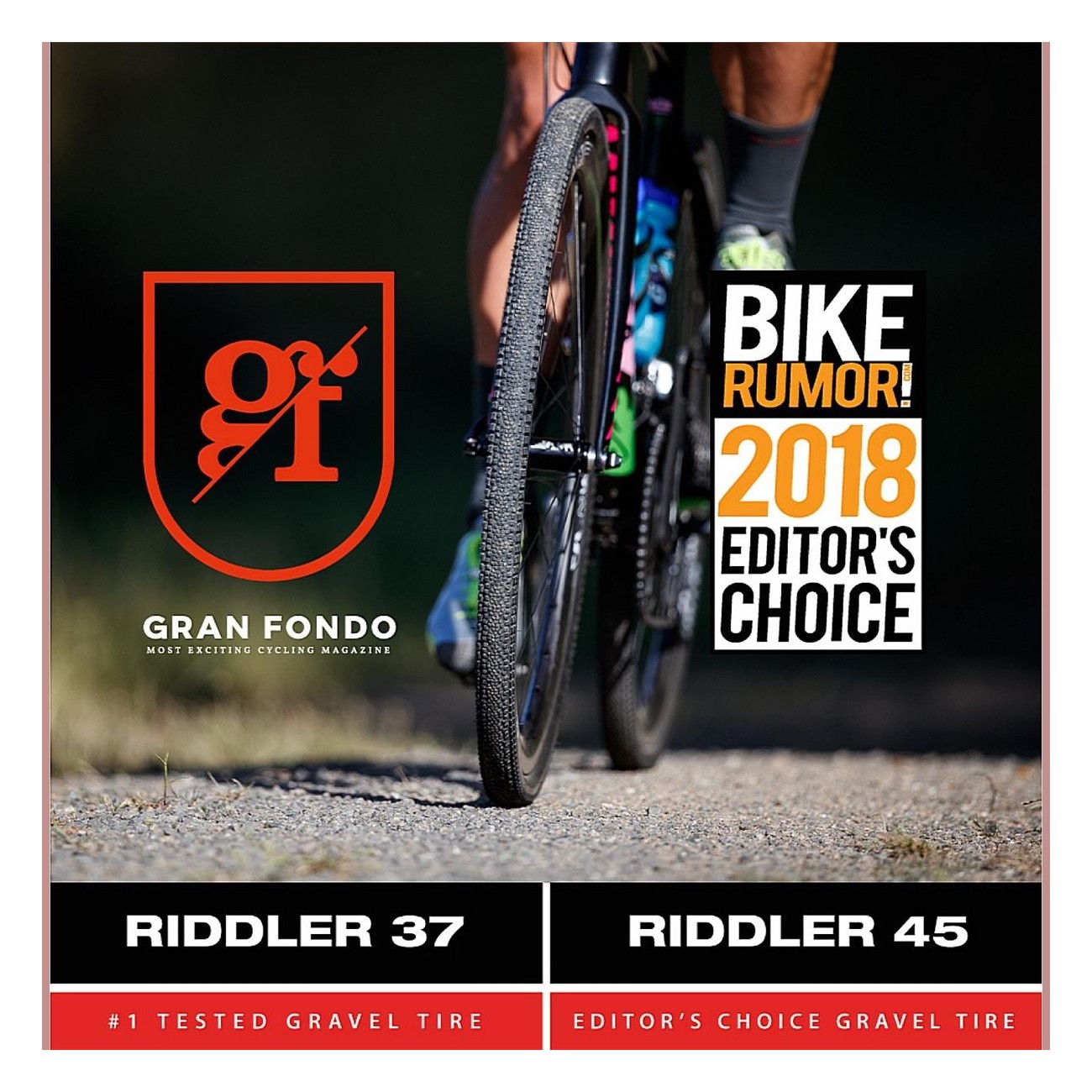 WTB Riddler 700x45 Tire for Gravel and Cyclocross - TCS SG2, 120 TPI, Tubeless - 1