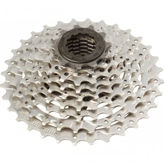 Pignone a cassetta Shimano CS-HG400-9 velocità 11-34 denti preassemblato sfuso - 1 - Cassette - 0698238566445