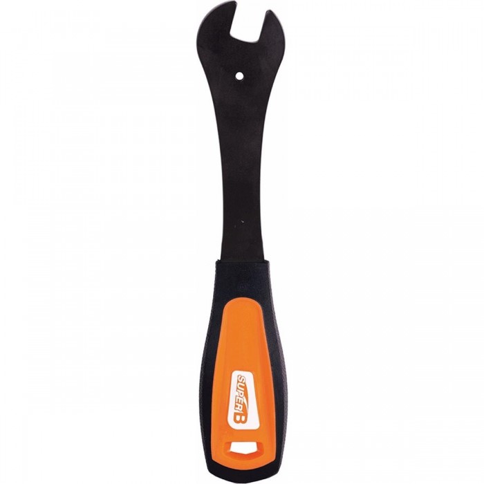 Llave Profesional para Pedales 15mm Negro/Naranja SuperB - 1