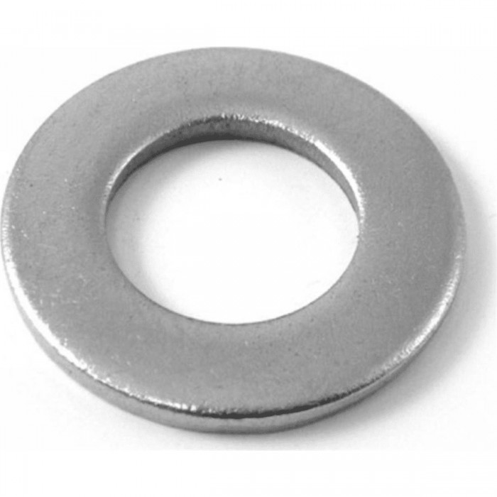 Zinc Plated Flat Washers 8mm - Pack of 50, Corrosion Resistant - 1