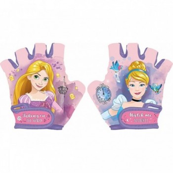 Disney Princess Gloves for Girls with Velcro Closure, Size S (4-6 Years) - 1