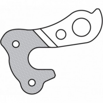 GH-167 Aluminum Derailleur Hanger - Durable and Lightweight - 1