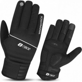 Guantes Invernales Windprotech Negros Talla L con Pantalla Táctil y Aislantes - 1