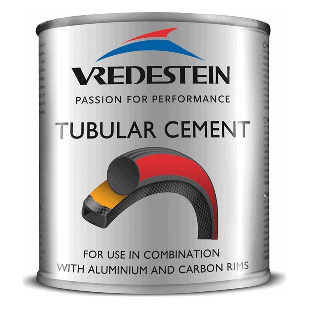 Mastic Vredestein pour Tubulaires 250ml - Idéal pour Jantes en Carbone et Aluminium - 1