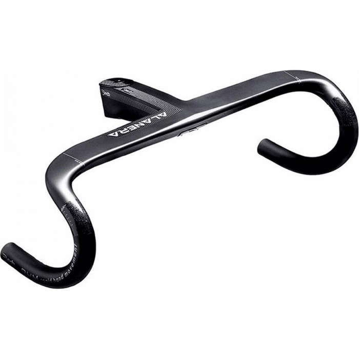 DEDA Alanera DCR Integrated Handlebar 130x460mm Black Carbon for Road Bike - 1