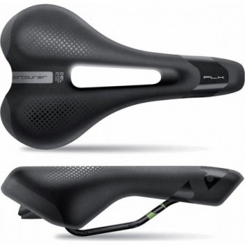 Selle FLX Unisexe Gel Flow 160x270mm - Confort et Performance, 440g - 1