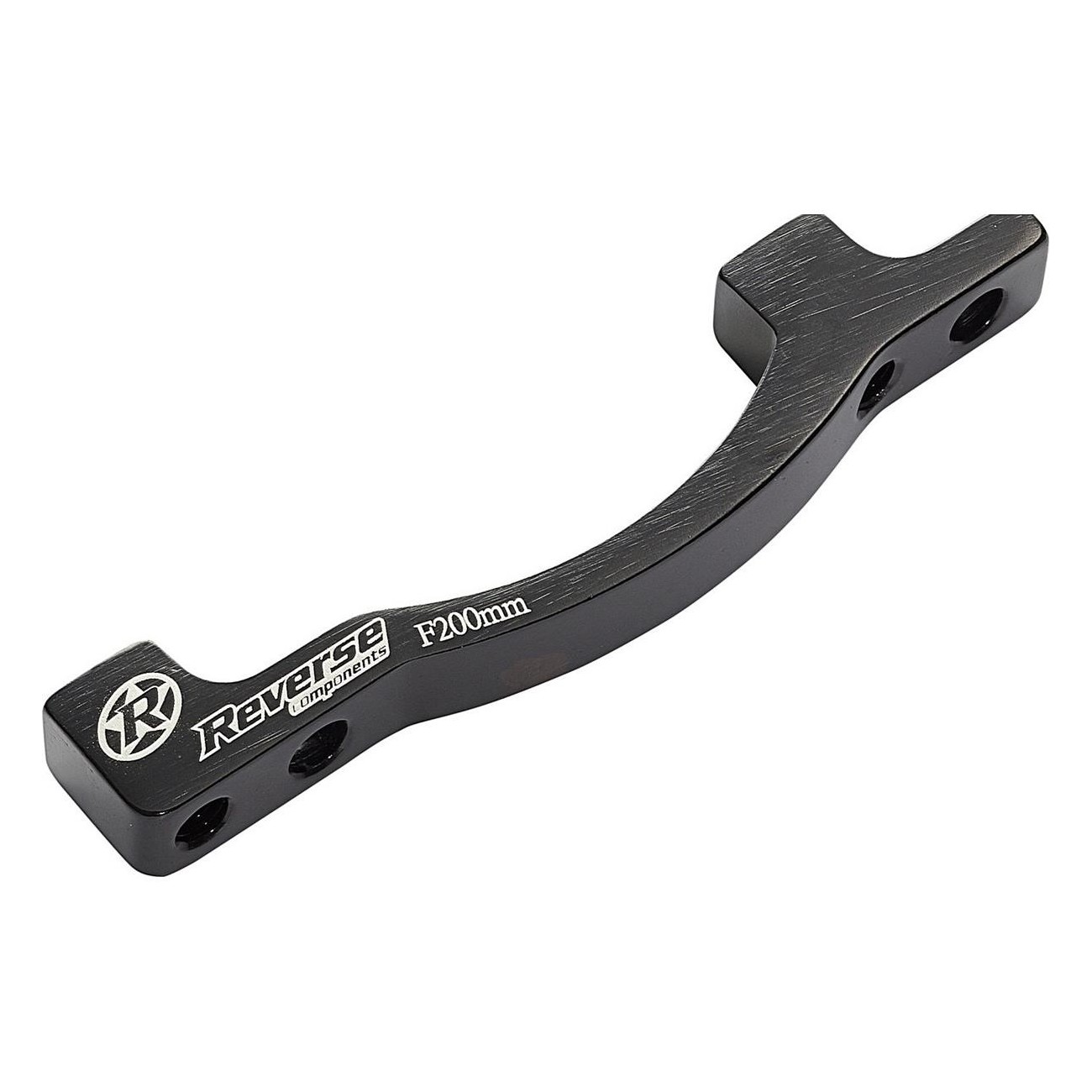 Rear PM-PM Disc Brake Adapter +40 mm Black for Bicycle, Compatible with Discs Up to 200 mm - 1