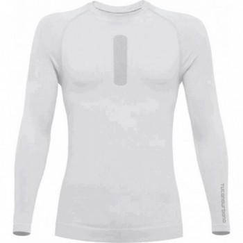 Camiseta Técnica Seamless Blanca de Manga Larga 2XL - Comodidad y Rendimiento - 1