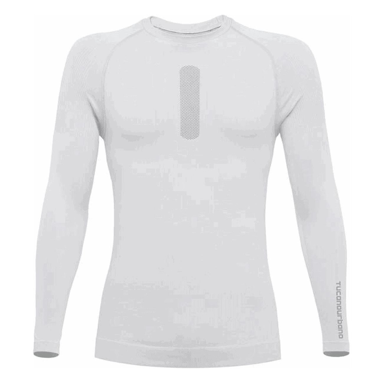 T-shirt Technique Seamless Blanche à Manches Longues 2XL - Confort et Performance - 1