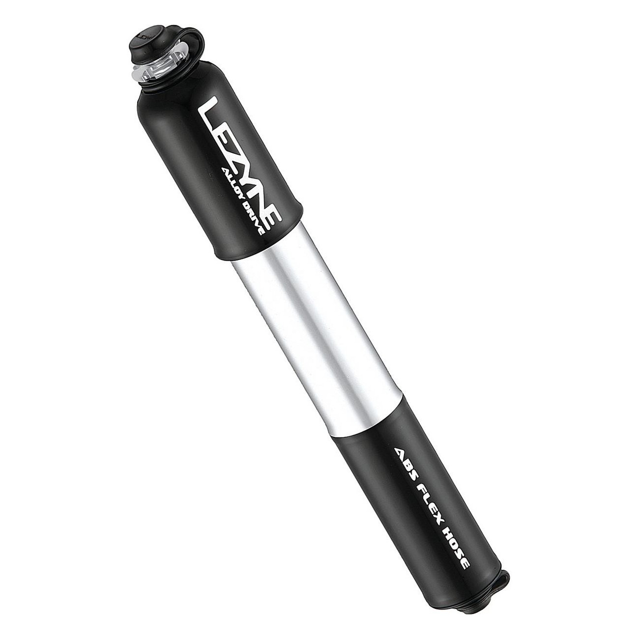 Lezyne CNC Hand Pump, Small Black, Lightweight and Compact for Bicycles - 1