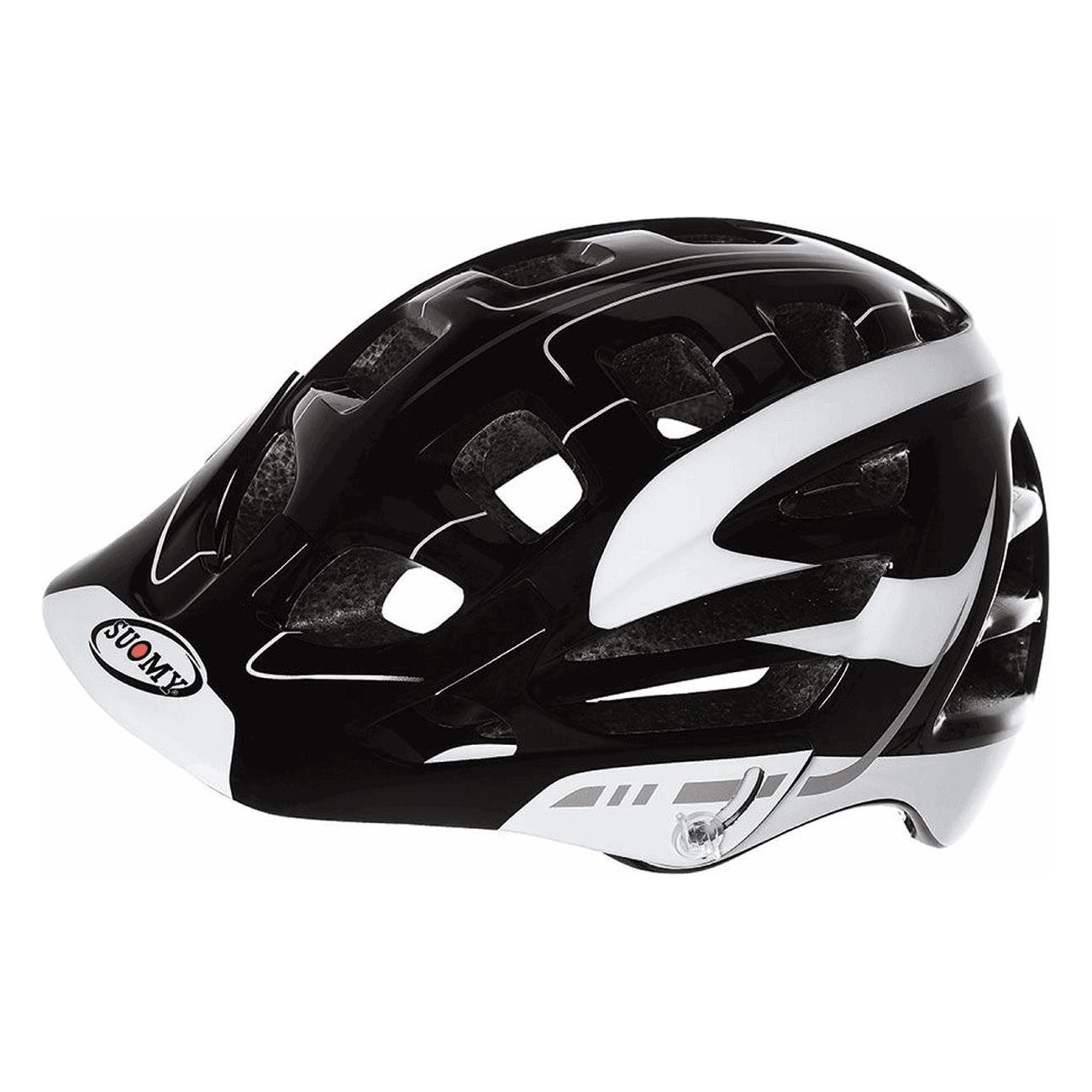 Casco SUOMY Scrambler S-Line Negro/Blanco Talla M (52-58 cm) - 290g - 1