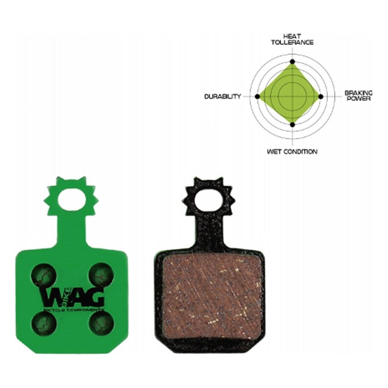 Juego de Pastillas de Freno Compatibles Magura MT7, MT5, MT Trail - 1