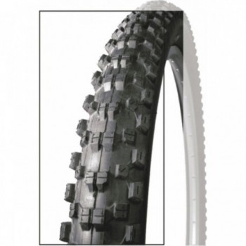 Pneu VTT Kenda Slant Six 20x2.60 Rigide, 60 TPI, Bandes K1080 - 1