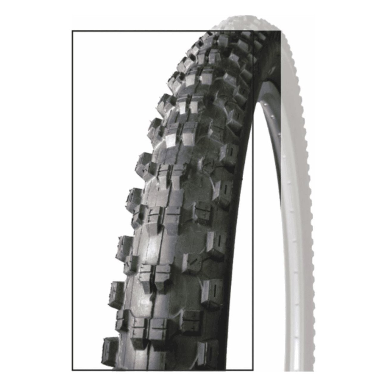 Copertura MTB Kenda Slant Six 20x2.60 Rigida, 60 TPI, Battistrada K1080 - 1 - Copertoni - 47853626179