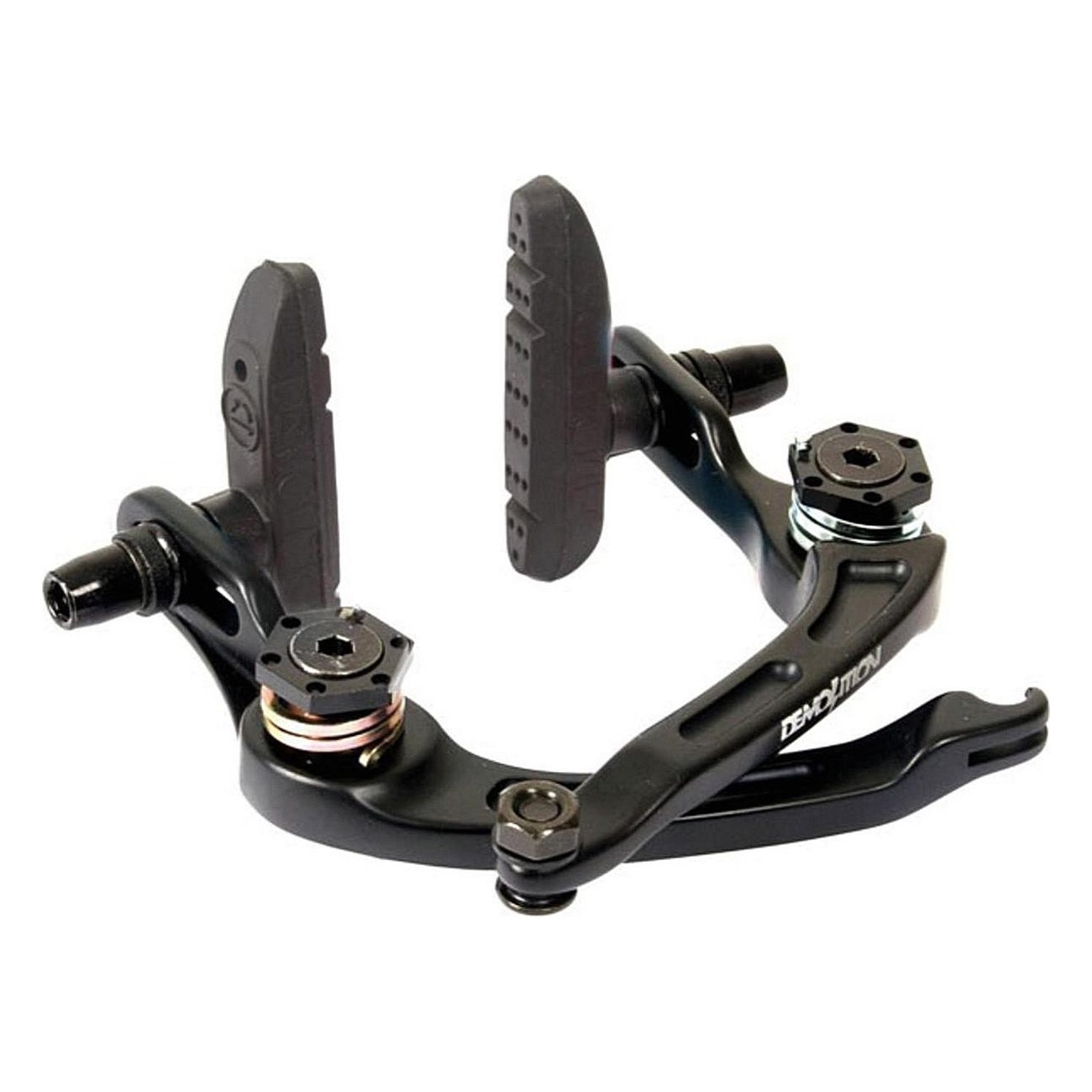 Vulcan Flat Black Demolition Brake - Lightweight & Precise with CNC 6061 AL Arms - 1