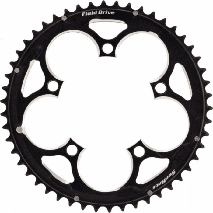 50T 11-Speed Road Bike Chainring in 7075 Aluminum, 110mm BCD, 5 Holes - 1