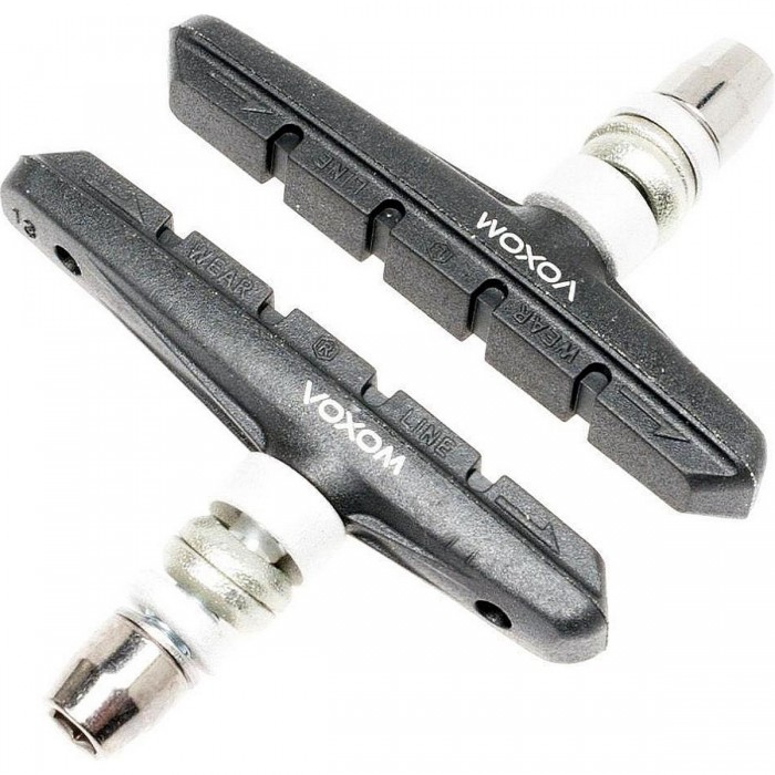 Voxom BRS2 72mm Brake Pads Set for MTB V-Brake - Black - 1